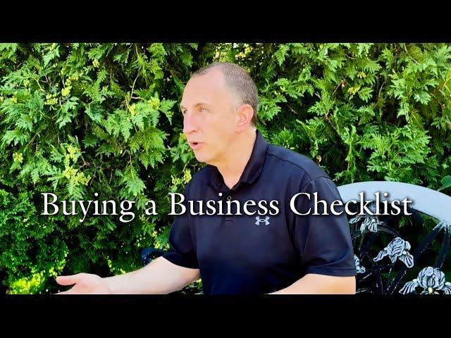 Buying An Existing Business Checklist | Power of Biz