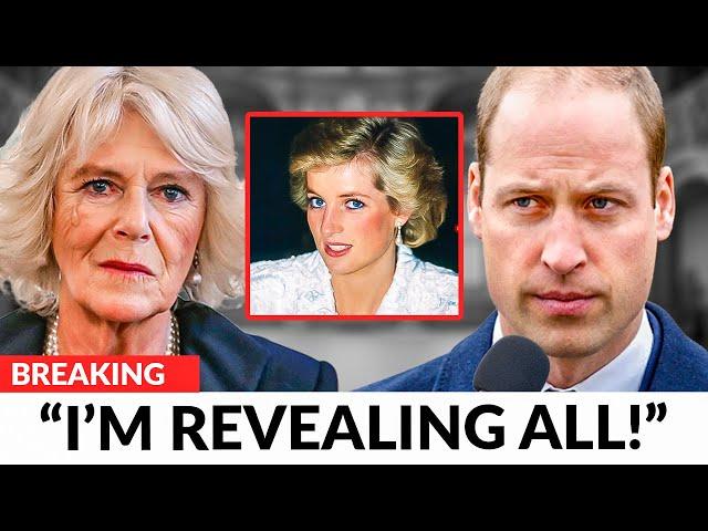Queen Camilla In TEARS over What Prince William's Publicly Stated To Protect Diana's Legacy