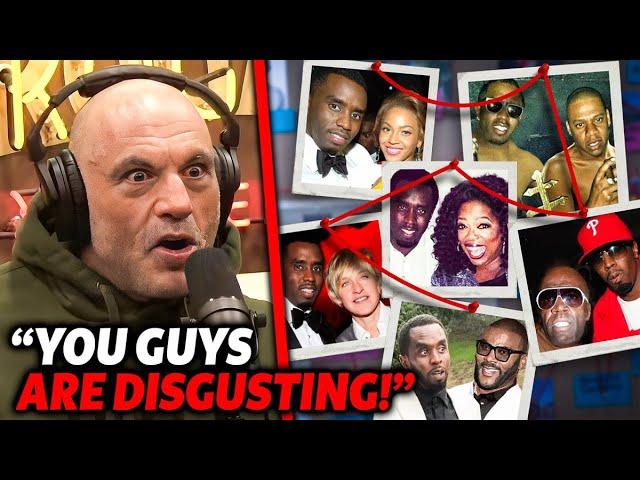 Joe Rogan CALLS OUT Celebs SHOWN In Diddy's 'Freak-Off' Party Footage