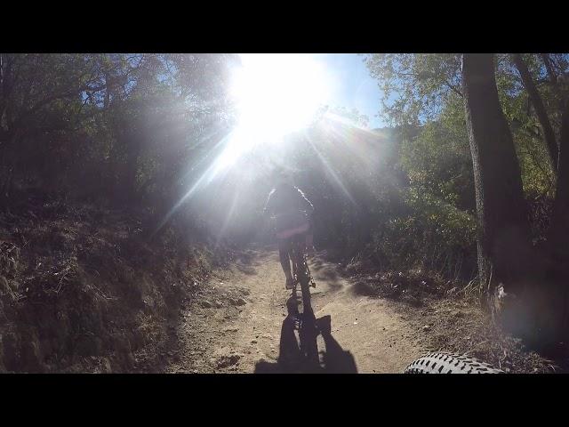 China Camp San Rafael CA Mountain Bike Ride with 4 Kids SMASHING Single Track