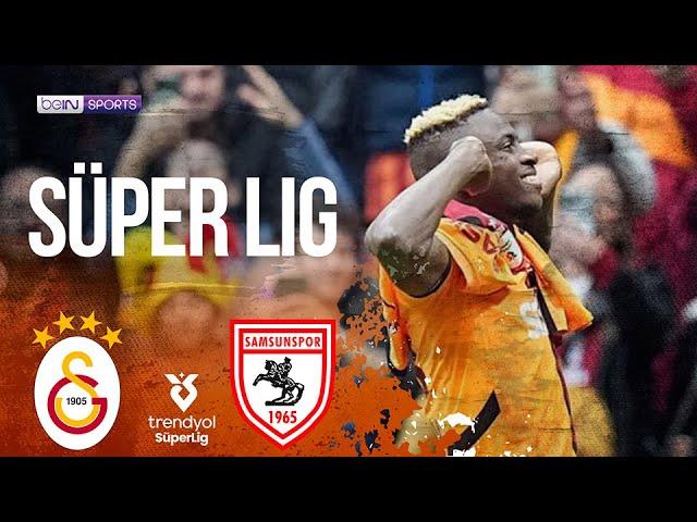 Galatasaray vs Samsunspor | SÜPERLIG HIGHLIGHTS | 11/10/24 | beIN SPORTS USA