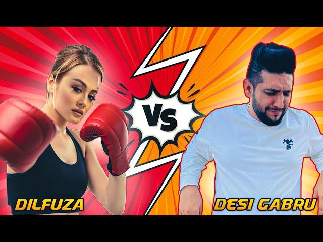 Dilfuza VS Desi Gabru Kon Jeta Kon Hara