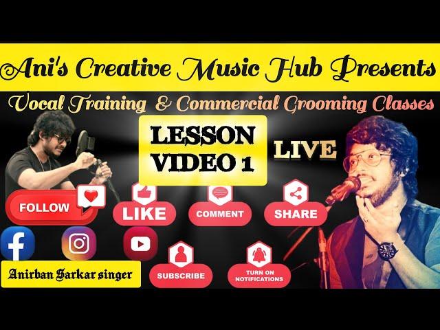 Vocal Training and commercial grooming Class|Anirban |Ani's Creative Music Hub