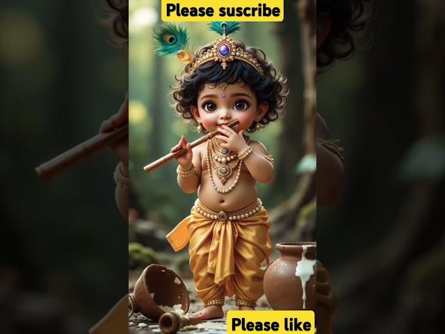 यह कोई साधारण बालक नहीं… स्वयं श्रीकृष्ण हैं! #krishna #shorts #devotional #shortsfeed #aiemotions