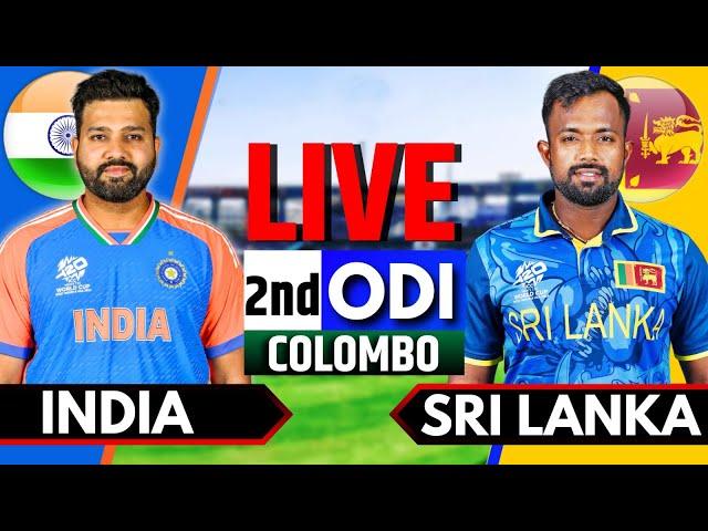 India vs Sri Lanka, 2nd ODI | Live Cricket Match Today | IND vs SL Live Match Today | India Batting