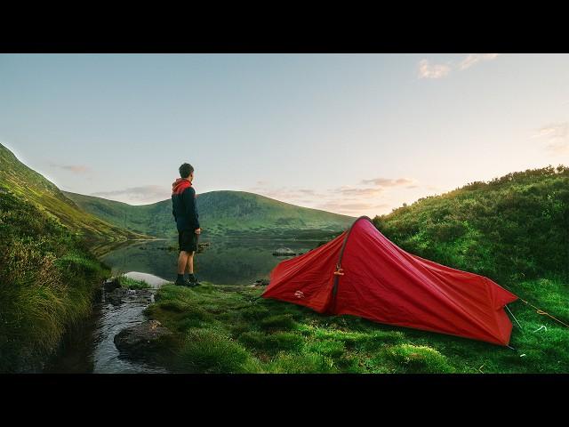 First Time Wild Camping Alone (UK Waterfall)