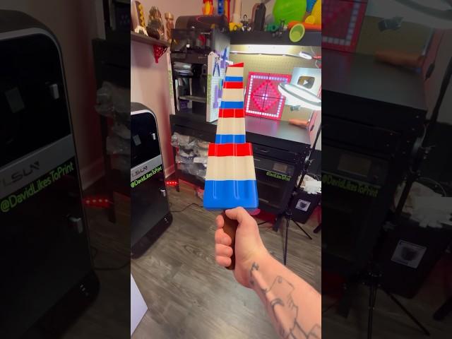 THIS IS EPIC! ICE POP KATANA! #cool3dprints #3dprinting #3dprintingmachine #3dprinted #3dprint #asmr