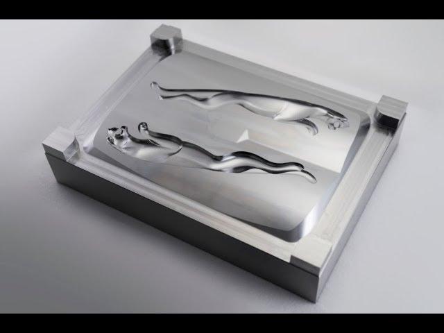 Precision Injection mold machining: Automobile logo