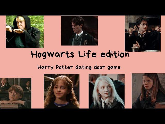 Harry Potter dating door game l Hogwarts Life Edition