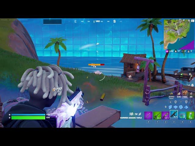 Fortnite Byte Quest:  Tune TV At Reality Falls and Kill Chromed Animals