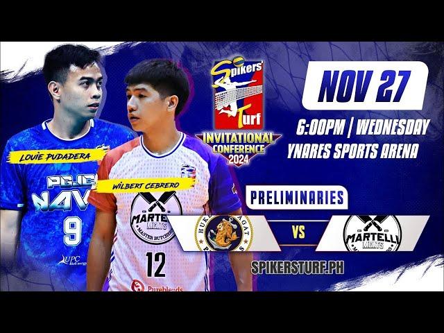 PGJC NAVY vs. MARTELLI - Full Match | Preliminaries | 2024 Spikers' Turf Invitational Conference