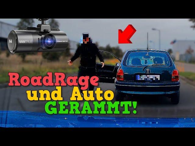 ROAD RAGE & Unfall für Testvideo?! | VanTrue N4 PRO Test (VERLOSUNG BEENDET)