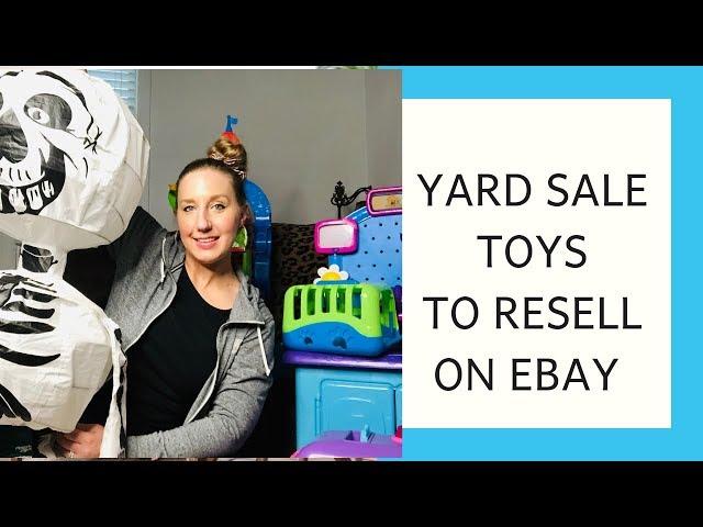 YARD SALE TOYS - TO RESELL ON EBAY!!