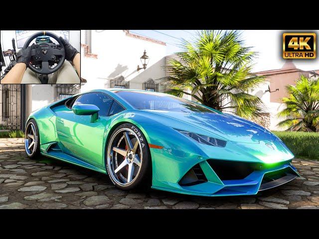 1100HP Lamborghini Huracán EVO | Forza Horizon 5 | Thrustmaster TX - Gameplay