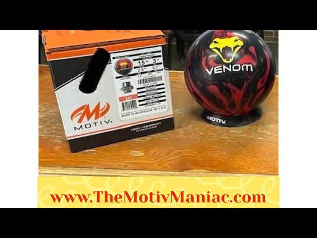 FIRST LOOK at the BRAND NEW MOTIV LETHAL VENOM  Bowling Ball 3000 LSS MXC Solid