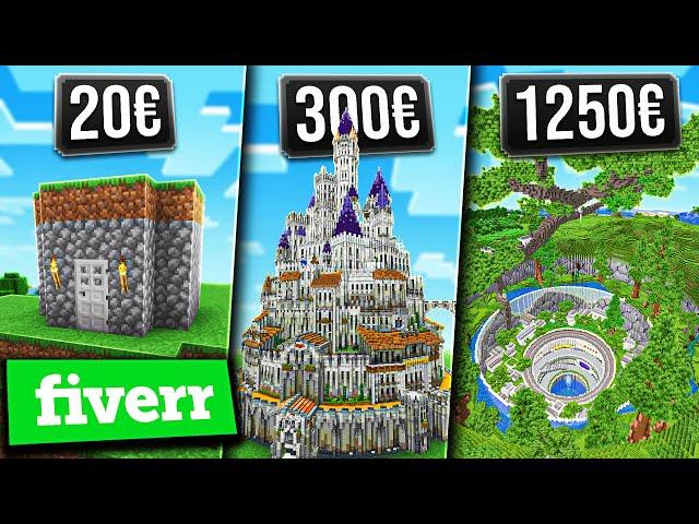 Ich kaufe eine MINECRAFT MEGA BASE für 20€, 150€, 300€ und 1250€