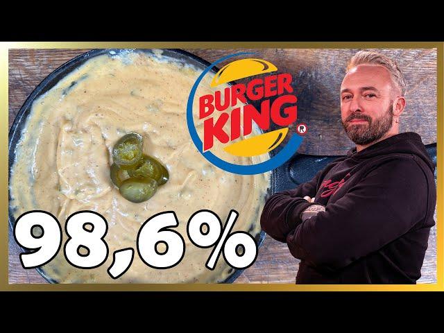 CHILI CHEESE SAUCE | 98,6 % wie beim Burger King | @MGBBQ