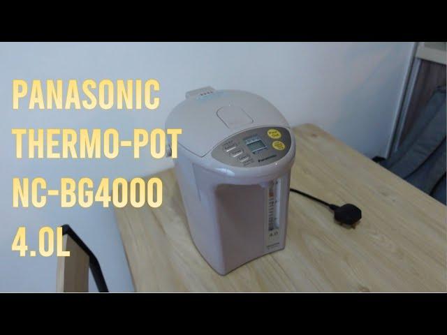 UNBOXING: Panasonic Thermo Pot NC-BG4000 4.0L Beige