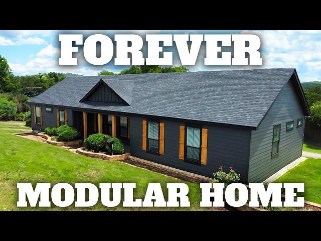 BREATHTAKING NEW modular home with ALL the "high end" finishes! Prefab House Tour
