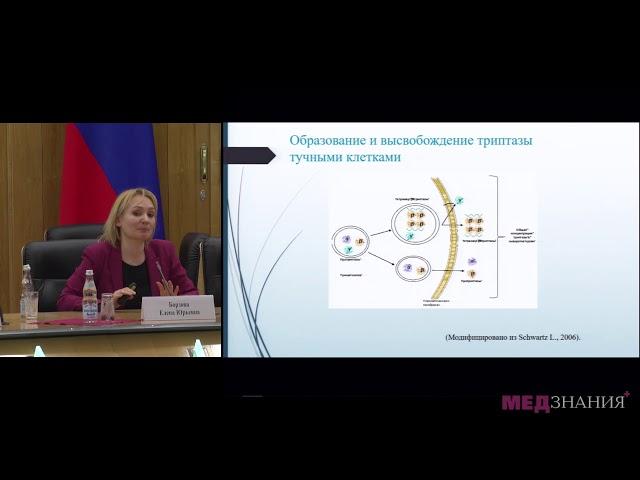 13. Триптаза – диагностический маркер мастоцитоза.  Е.Ю. Борзова