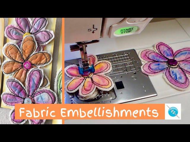 Creating Fabric Embellishments from Scraps