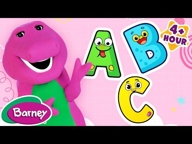 ABC's with Friends | Back to School Compilation for Kids | Barney the Dinosaur