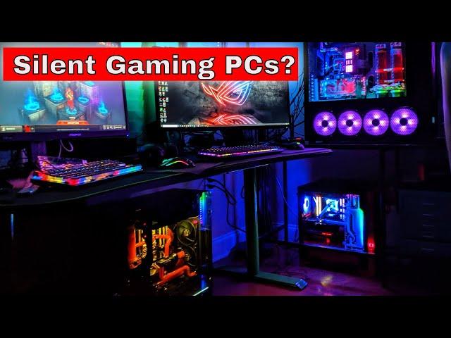 Quiet PC builds, High airflow vs Silent PC cases for gaming PCs