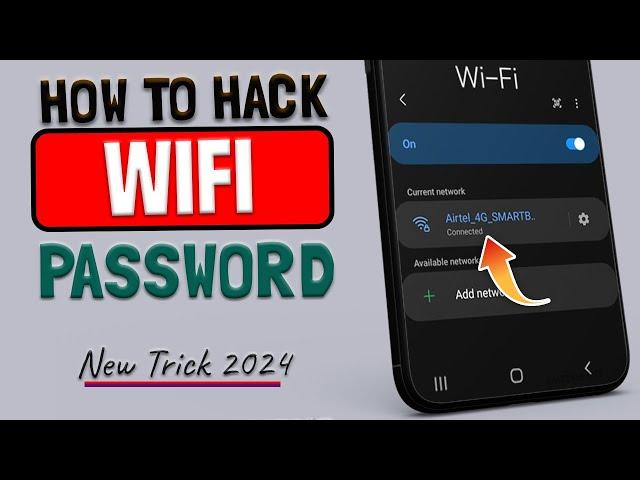 How To CONNECT TO Any WiFi Without Password || How To Find WiFi Password 2024 | Wifi Hack 2024.