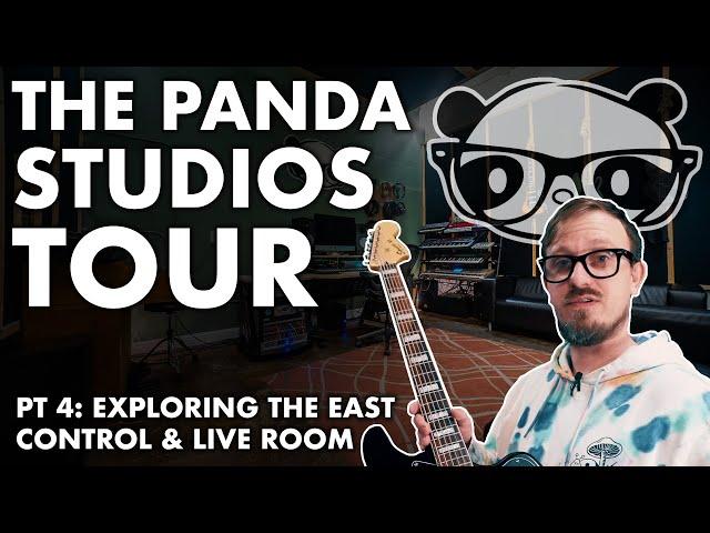 Exploring The Panda Studios: Part 4: "Exploring the East Control & Live Room"