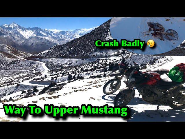 Upper Mustang | Muktinath To LoManthang | Gorkhali Rider Crashed - Bad Day