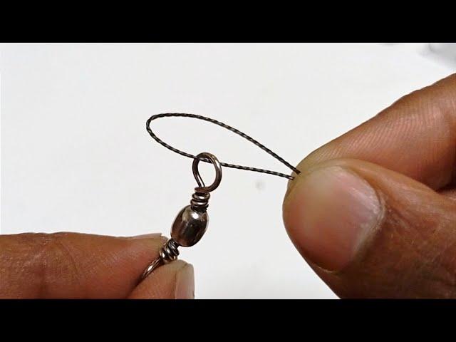 Fishing Knots For Swivel - How To Tie Swivel To Fishing Line