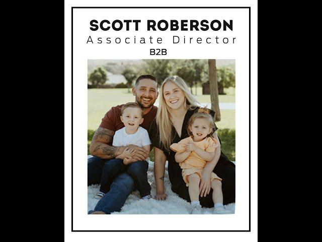 Meet the Sales team Scott Robertson