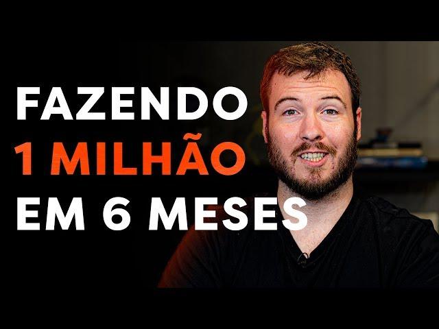 O QUE EU FARIA SE TIVESSE QUE COMEÇAR DO ZERO? | Faria 1 milhão em 6 meses?