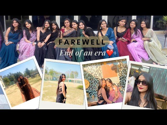 Farewell vlog️ || Tanya verma|| @tanya_verm18 || farewell || 2024||