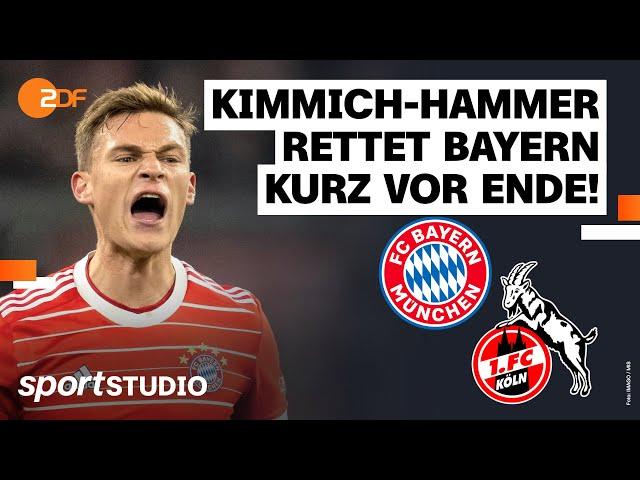 FC Bayern München – 1. FC Köln Highlights | Bundesliga, 17. Spieltag 2022/23 | sportstudio