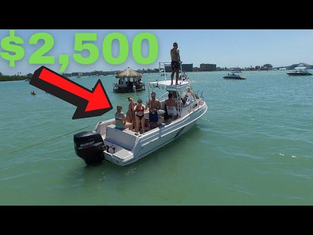 Once In A Lifetime Boat Deal