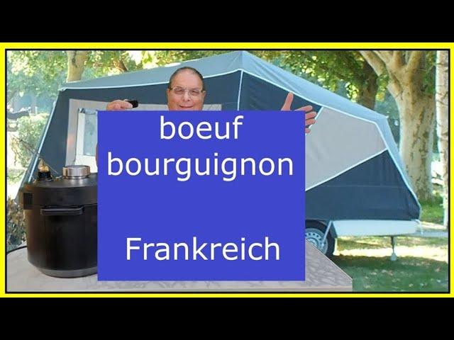 Camping Küche Rezepte bœuf bourguignon