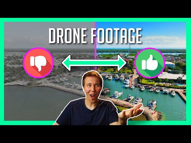 How to color D-Log Footage from DJI Drones - DaVinci Resolve Color Grading Tutorial