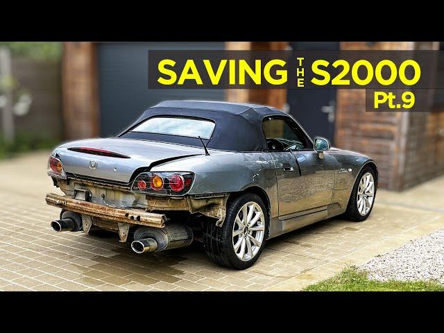 How to Change S2000 Battery, Key Battery & License Plate Holder  | Saving the S2000 Pt.9