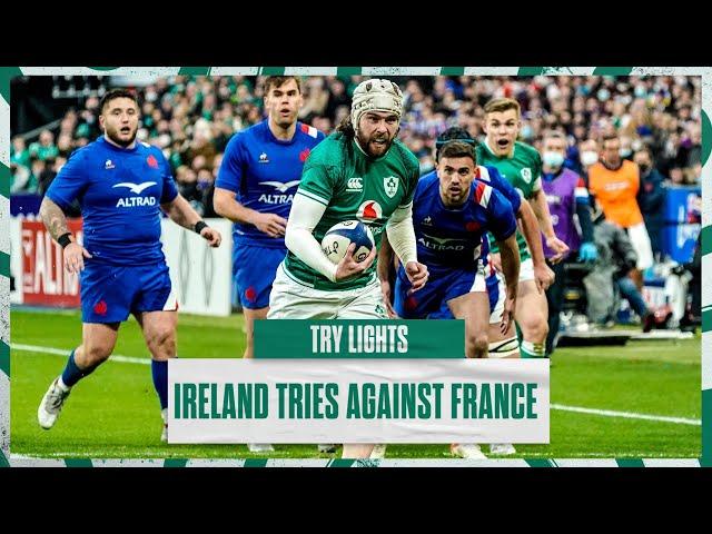 Highlights: Ireland Tries v France