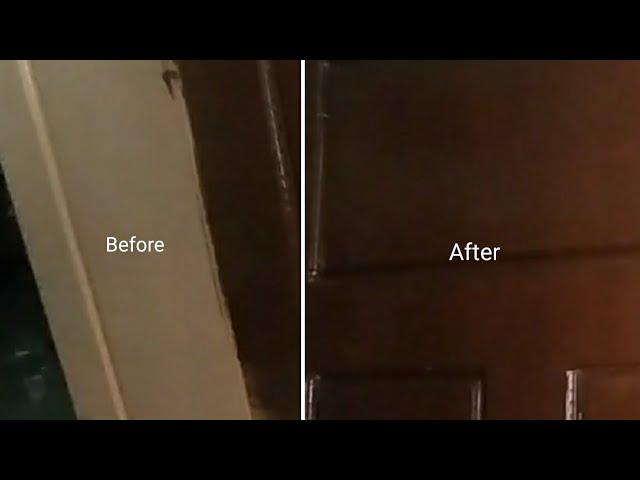 DIY | How to paint door using Asian Paints Apcolite Rust Shield Anti Rust PU Enamel