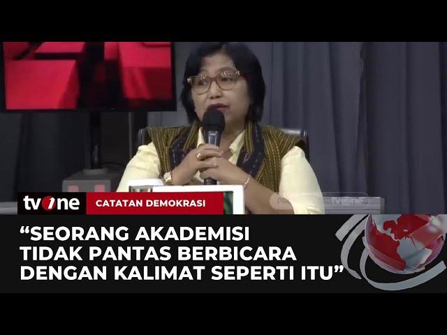 Penilaian Irma Atas Kritikan Rocky Gerung: Memecah Belah Bangsa, Patut Dipidana | tvOne