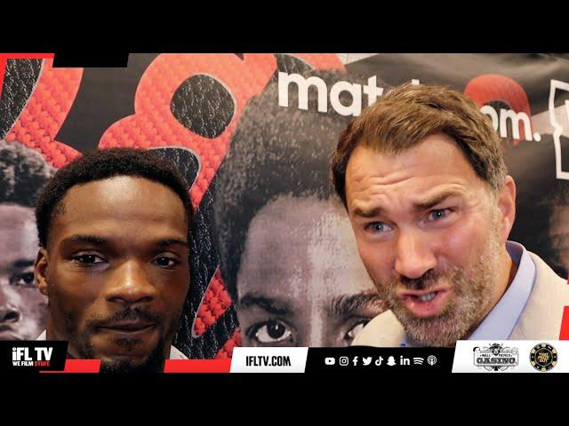 'SET IT UP I'LL KNOCK HIM OUT'-KHALIL COE & EDDIE HEARN ON NEXT MOVE & TALKS SPAR WITH BEN WHITTAKER