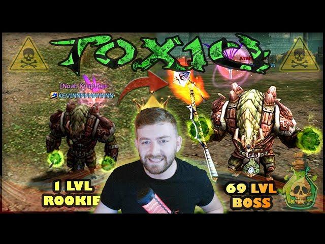 TOXIC #1 GEL BURAYA PARLAK KURI! 10 HB 9 SET | 8 RAUM UPGRADE, Knight Online Oreads