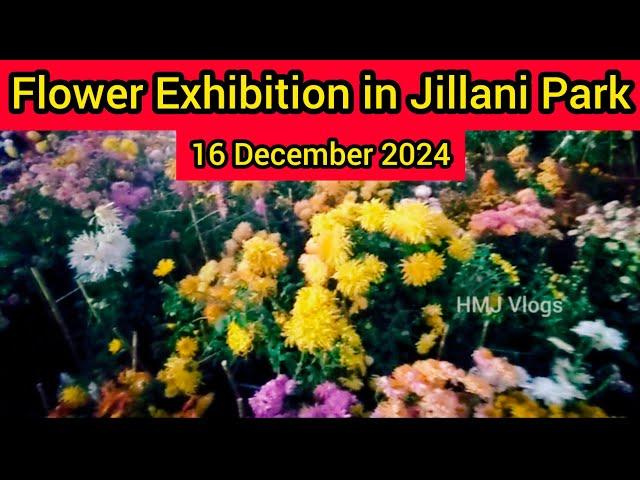 Flower exhibition in Jilani Park Lahore 16 December 2024 | Gul-e-daodi in Jillani park #hmjvlogs