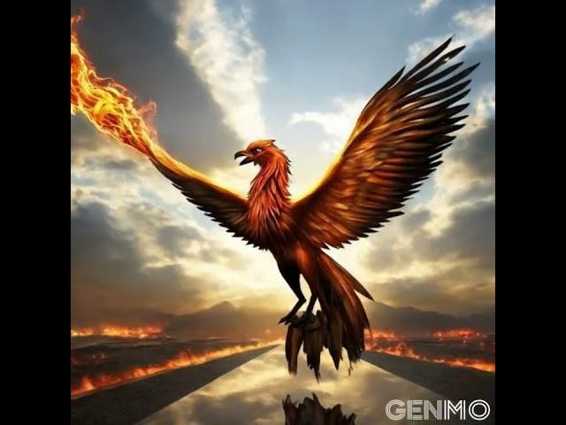 A phoenix that rises from its own ashes #shorts