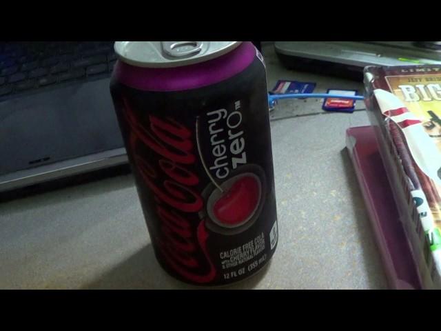 Coca Cola Cherry Zero Can 28