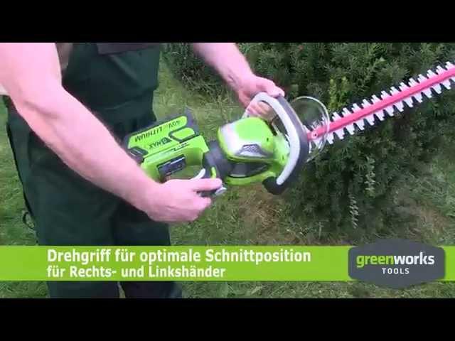 GREENWORKS Akku-Heckenschere 40V - jetzt bei Zgonc