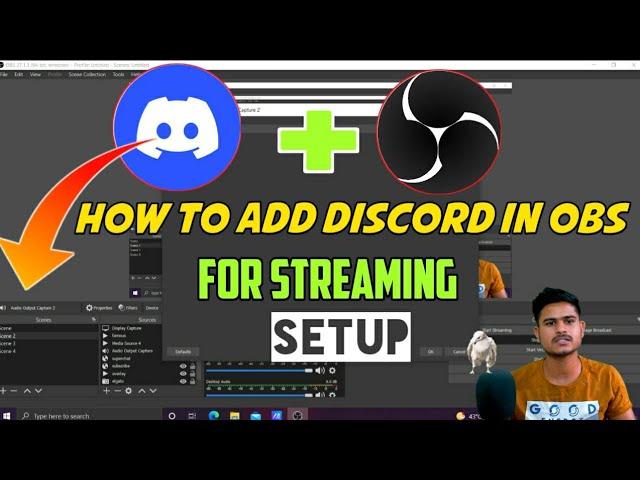 HOW TO ADD DISCORD AUDIO TO OBS | How to add discord teammate audio to obs | #obs #discord