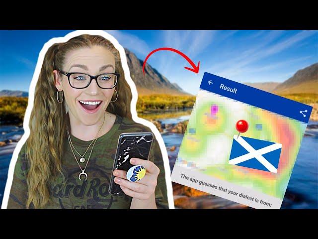 My SCOTTISH ACCENT is FROM WHERE? | Kirstie Bryce